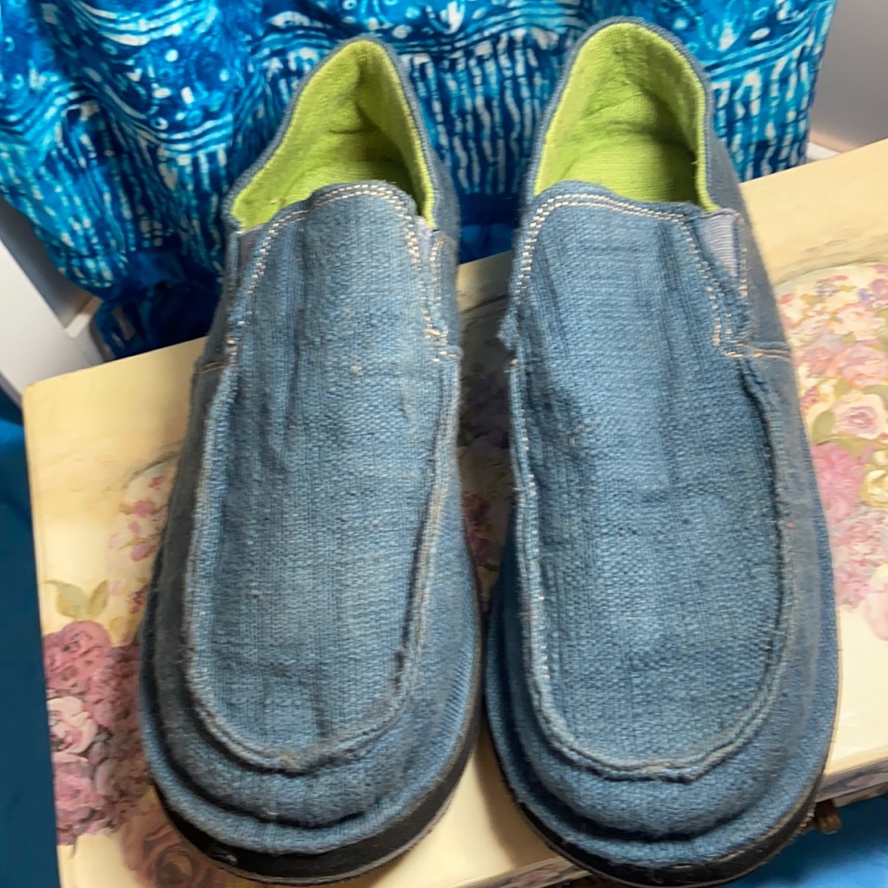 Loafers Sole Rebels eco friendly loafers blue size: 9